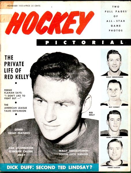 1955 11 Red Kelly